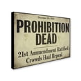 thumbnail image 3 of Trademark Fine Art "Prohibition" Canvas Art by Color Bakery, 3 of 3