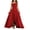 Red, variant on Junior Bridesmaid Dresses Ruffle Slit Satin Fl𝐨wer Girl Dress Long Square Neck Spaghetti Straps Formal Dresses Tween 2026