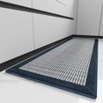 thumbnail image 1 of Alfombra de cocina PADOOR, antideslizante, de goma, lavable, 50 x 120 cm, color azul, 1 of 7