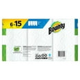 thumbnail image 2 of Bounty Select-A-Size 2-Ply Paper Towels, 17-11/16" x 11-3/4", White, 123 Sheets Per Roll, Pack Of 6 Rolls, 2 of 7