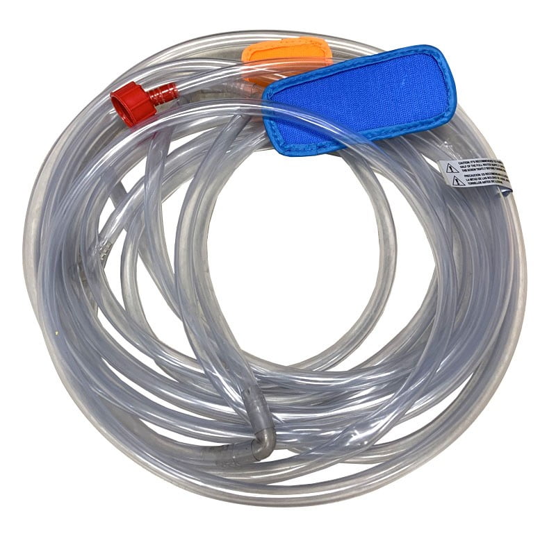 27’ Double Sprinkler Head Misting Hose for Residential Water Slides and