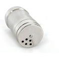 thumbnail image 3 of Verdental dragado de acero inoxidable sal/azúcar/especias/pimentero latas de condimento con tapa giratoria, 3 of 7