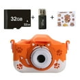 thumbnail image 1 of Cámara para Niños-X5S Fox HD Cámara Dual Naranja + 32G + Lector de Tarjetas + Pegatina de Dibujos Animados, 1 of 6