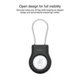 thumbnail image 6 of Belkin Apple AirTag Secure Holder With Wire Cable - AirTag Holder - Lock & Protect Air Tags In Durable Scratch Resistant Case - Protective AirTag Keychain Accessory For Keys, Luggage & More – Black, 6 of 6