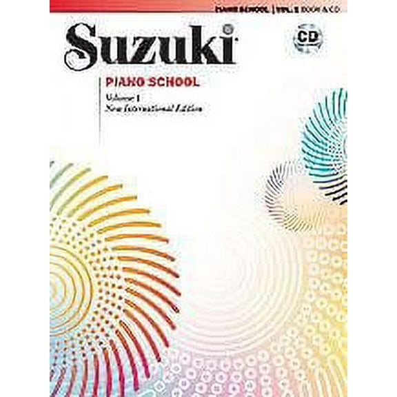 Suzuki Piano School New International Edition Piano Book and CD Volume 1