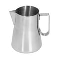 thumbnail image 2 of Jarra para espumar leche de acero inoxidable, cómoda, única, hermosa y elegante taza de café, guirnalda de acero inoxidable de 600ml, 2 of 8