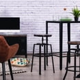 thumbnail image 3 of Banco 2 Silla DE Bar FURNITURER Amat Walnut CLÁSICO, 3 of 4