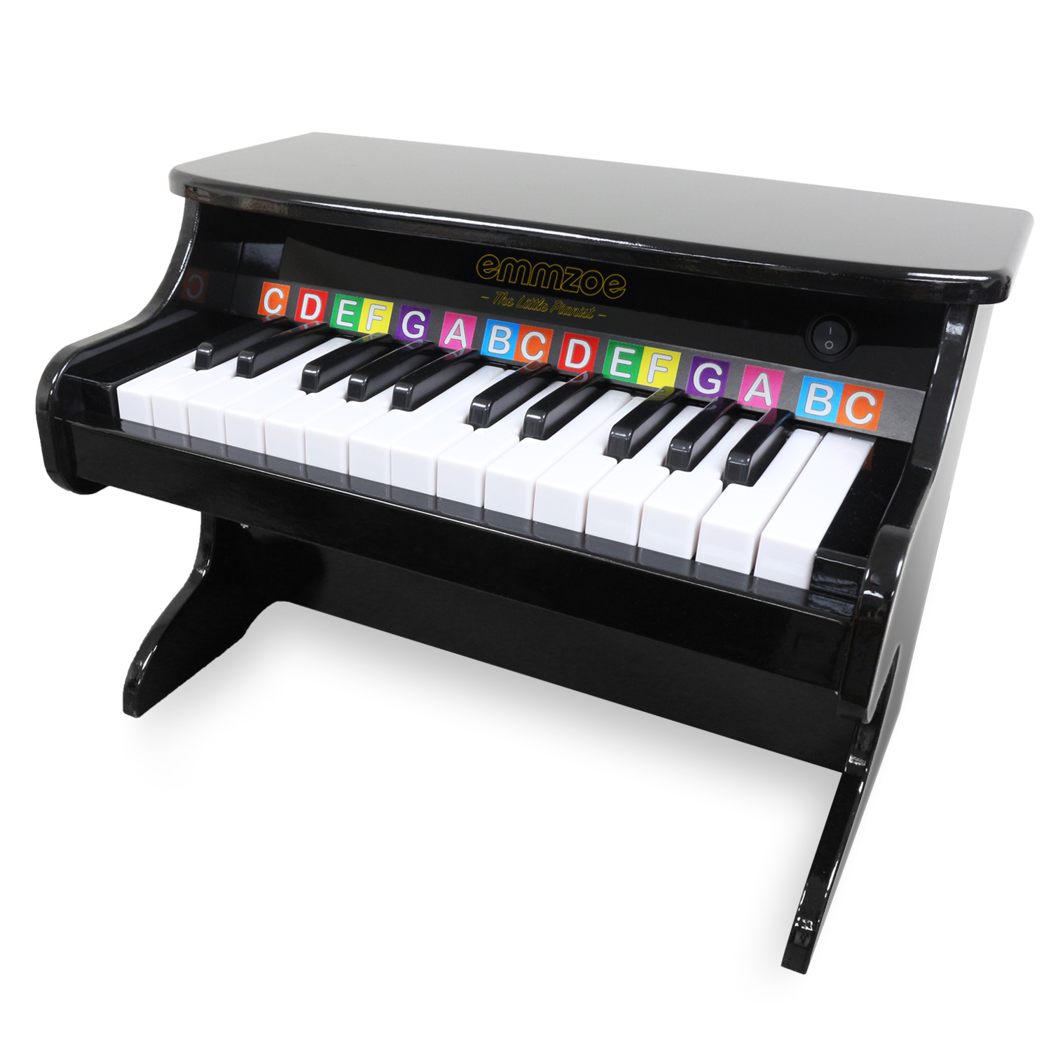 Emmzoe “The Little Pianist” 25 Key Toddler Electric Piano with Easy to