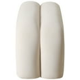thumbnail image 3 of Leigh Cream Velvet Channeled Bench, 3 of 7