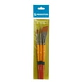 thumbnail image 2 of Princeton Snap! Brush Set No. 1, Synthetic Bristles, Short Handle Mixed Media Paintbrush, Multicolor, 3 Per Set, 2 Sets, 2 of 2