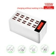 thumbnail image 2 of USB Charger USB Charging Station,Charging Station For Multiple Devices Fast Charge With LCD Screen Digital Display For Phone Tablets Smartphones ,Easy to Use, 2 of 7