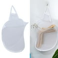 thumbnail image 4 of Cesta de lavandería Zulema Contenedor de cesta de almacenamiento Blanco, 4 of 8