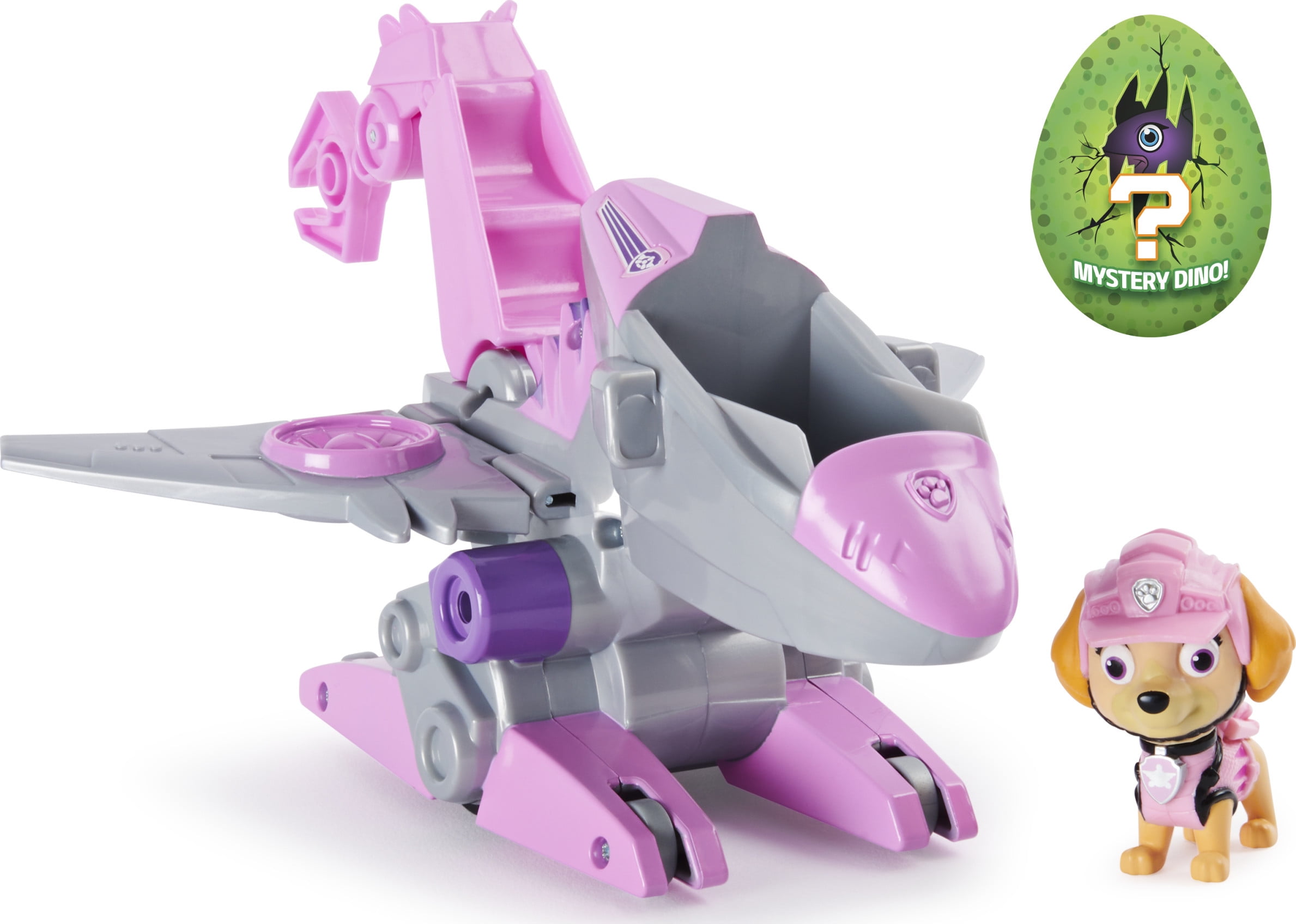 Dino Rescue Skye Deluxe Rev Up Vehicle With Mystery Dinosaur Figure Details about   Paw Patrol 
