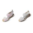 thumbnail image 1 of (2-Pack) Rinsvye Womens Summer Cloth Breathable Toe Open Comfortable Thick Sole Shoes Women Clothing Summer, 1 of 8