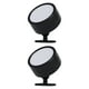 thumbnail image 4 of 2 unidades de apliques LED para la pared, iluminación decorativa para el hogar, rotación completa de 360 degree Negro, 4 of 9