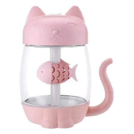 

350ML USB Cat Air Humidifier Cool or Home Bedroom Office Car C