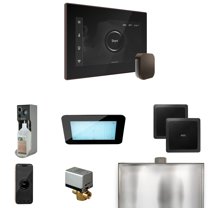 Mr Steam XDream Steam Shower Ctrl Pkg w/iSteamX Control and Steamhead in Black OilRubBronze