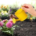 thumbnail image 2 of Metal Watering Can For Outdoor Plants, Galvanized Steel Watering Can With Removable Spout, Perfect Home & Garden Décor Yellow 7.5*7*7.2Cm, 2 of 5