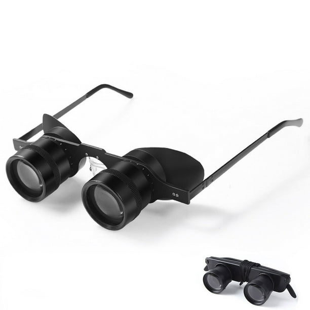 Magnifier Glasses Style Outdoor Fishing Optics Range Lightweight Compact  Binoculars Telescope 