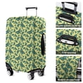 thumbnail image 5 of Yellow Blue Butterfly Pattern Luggage Cover Fashion Suitcase Cover Baggage Covers Fit 25-28 Inch Luggage (Go Travel), 5 of 5