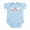 Sky Blue, variant on CafePress - I Love Montessori Infant Bodysuit - Baby Light Bodysuit, Size Newborn - 24 Months