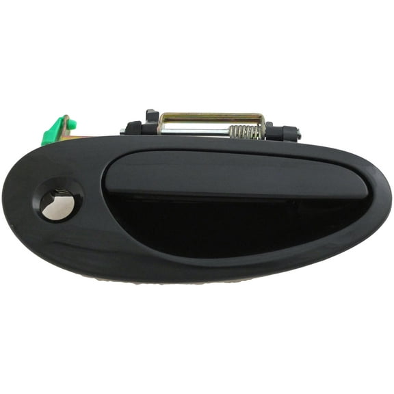 Dorman 93445 Front Passenger Side Exterior Door Handle for Specific Chrysler / Dodge Models, Smooth Black