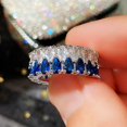 thumbnail image 2 of PULABO Modern Engagement Promise Ring Ladies For Her High Quality Comfortable Fit Cubic Zirconia CZ Ring Elegant Gift Comes in Elegant Box, 2 of 9