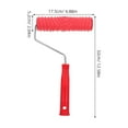 thumbnail image 2 of Pawsdot Red Rubber Paint Roller for Home Use with Comfortable Handle, 2 of 7