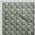 thumbnail image 4 of oneOone Cotton Poplin Twill Dusty Teal Green Fabric Floral Dress Material Fabric Print Fabric By The Yard 56 Inch Wide, 4 of 4