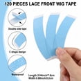 thumbnail image 3 of BlinkLLX Wig Tape Double Sided Adhesive Waterproof C-Shaped 120 Pieces Long, 3 of 6