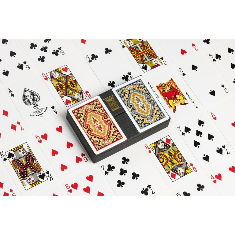 KEM Paisley Plastic Playing Cards, Standard Index, Bridge
