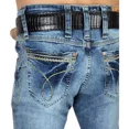 thumbnail image 4 of Pantalon De Mezclilla Vaquero Para Bota Bad Bull Hombre., 4 of 6