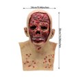 thumbnail image 3 of Mask Full Head Zombie Horror Latex Design 15 X 10 Inch for Masquerade Halloween Party and Haunted House Events, 3 of 5