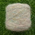thumbnail image 1 of Zhuge Hilo de felpa suave acrílico de bucle de fantasía para tejer a crochet, bobinas de pelo rizado de fieltro de lana cardada de oveja, mecha (50 g, A73), 1 of 5