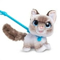 thumbnail image 1 of furReal Wagalots Kitty Interactive Plush Toy, Small 8-Inch Gray and White Ragdoll, Includes Leash, Fun Sounds, Kids Toys for Ages 4 and Up by Just Play, 1 of 6