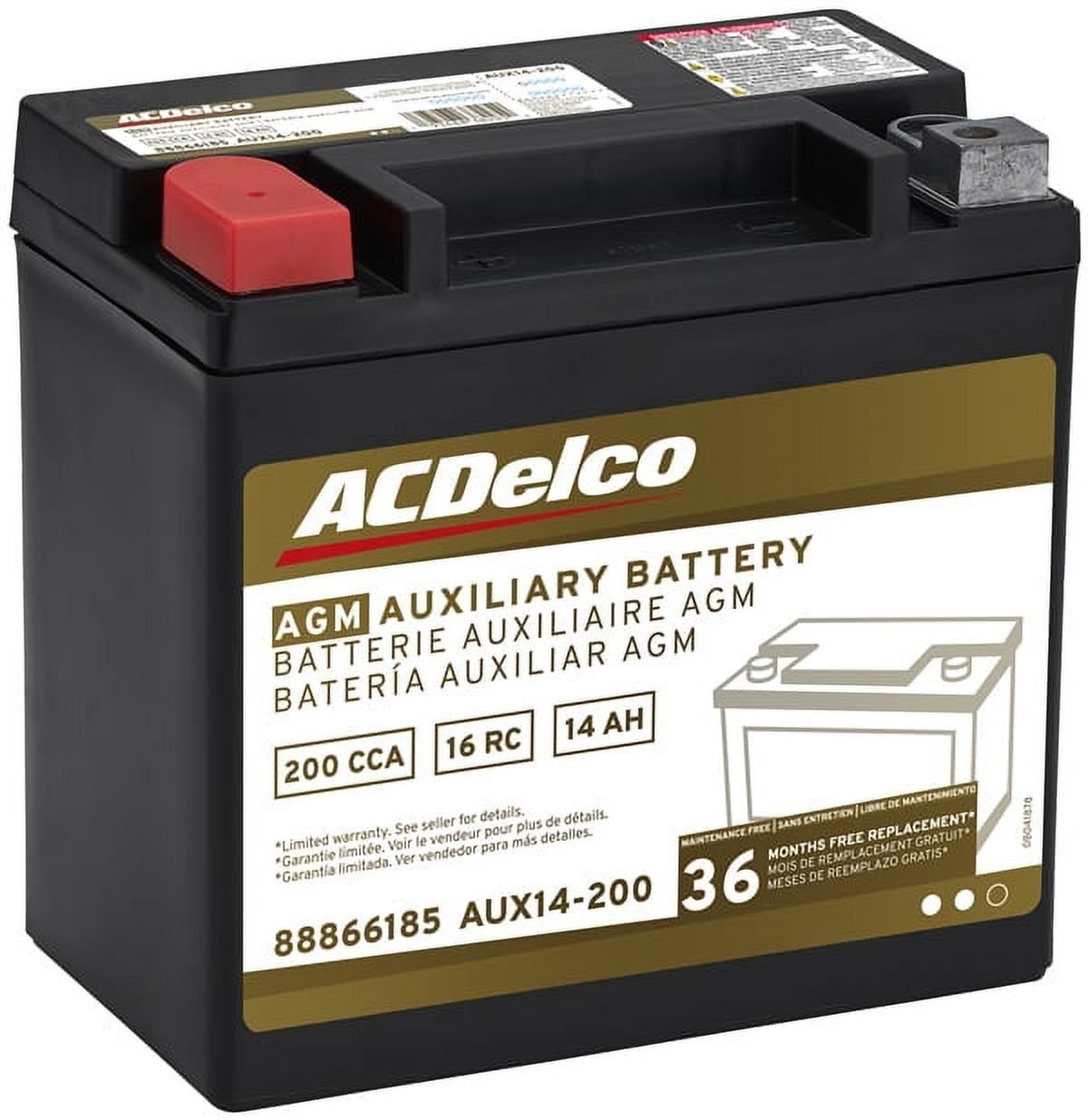 ACDelco Auxiliary Battery