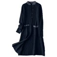 thumbnail image 4 of Ediodpoh Oversized Cardigans for Women Longline Knit Open Front Sweater Coat Casual Outwear for Everyday Fashion Black, 4 of 4