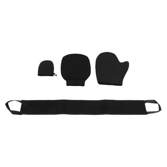 Self Tanning Applicator, 4pcs Self Tanning Mitt Exfoliating Glove For Beach Party