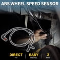 thumbnail image 2 of Sensor de Velocidad de Rueda ABS para Mercedes-Benz E550 Duradero No.A2079057701 Sensor ABS Frontal Izquierdo, 2 of 6