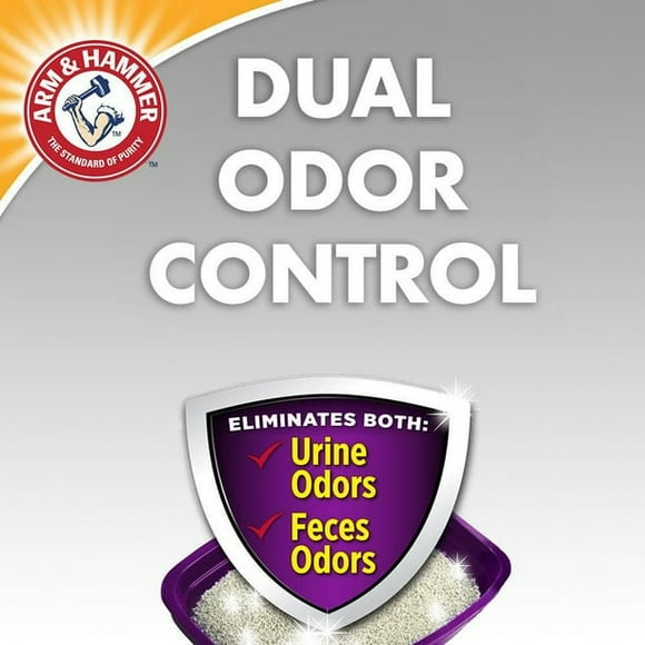 Arm & Hammer Double Duty Advanced Odour Control Clumping CAT Litter, 12.7 kg