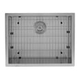 thumbnail image 5 of DAX Handmade Single Bowl Undermount Kitchen Sink - 23" x 18" - 16G - Stainless Steel, Accessories Included, 5 of 9