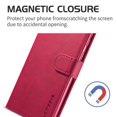 thumbnail image 3 of Dteck Case For Samsung Galaxy Note20 (6.7 inches) 2020 Released ,Magnetic Leather Stand Luxury Case Protective Shockproof Card Holder Wallet Phone Cover,Rose, 3 of 5