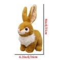 thumbnail image 3 of Daisyyozoid Wholesale Creative And Novel Plush Animal Doll Imitating Rabbit Cute Plush Toy Gift, 3 of 4