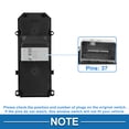 thumbnail image 4 of Interruptor de ventana eléctrica Unique Bargains No. 35750TZ8H02 para el lado del conductor delantero izquierdo para Honda Crosstour 2010-2016 Negro, 4 of 7