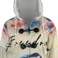 thumbnail image 4 of Freedom Persian on Independence Day 4th of July All Over Print 3D Hooded Duffle Toggle Coat Cat Lover Kitten Owner Gifts - 01005, 4 of 6