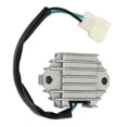 thumbnail image 1 of Rectificador regulador de voltaje de motocicleta, rectificador regulador de voltaje de 12 V, rectificador regulador de motocicleta, convertidor de voltaje, regulador de ingeniería de precisión, 1 of 9