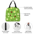 thumbnail image 4 of KLL Daisies And Ladybugs Print Insulated Lunch Bag Women, Reusable Cute Tote Lunch Box for Adult & Men, Leakproof Cooler Lunch Bags for Work Office Travel Picnic, 4 of 6