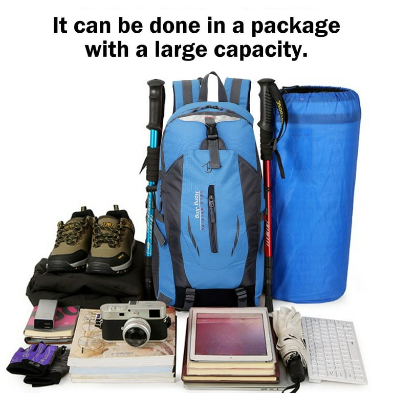 Camping Hiking Daypacks 30L Lightweight Packable Backpack, Travel Backpack for Men and Women, Ultralight Hiking Daypack for Outdoor Adventures - Walmart.com Camping Hiking Daypacks 30L Lightweight Packable Backpack, Travel Backpack for Men and Women, Ultralight Hiking Daypack for Outdoor Adventures - Walmart.com