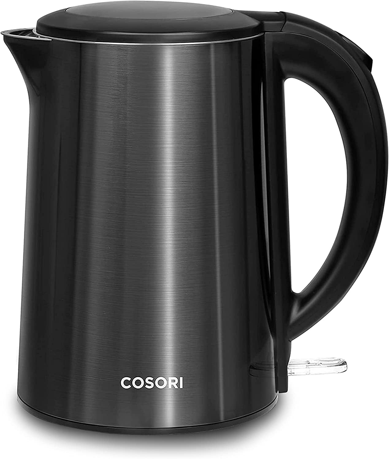 COSORI Electric Kettle Stainless Steel Interior Double Wall, 1.5L Wide