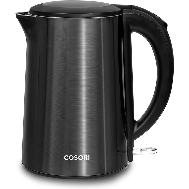 COSORI Electric Kettle Stainless Steel Interior Double Wall, 1.5L